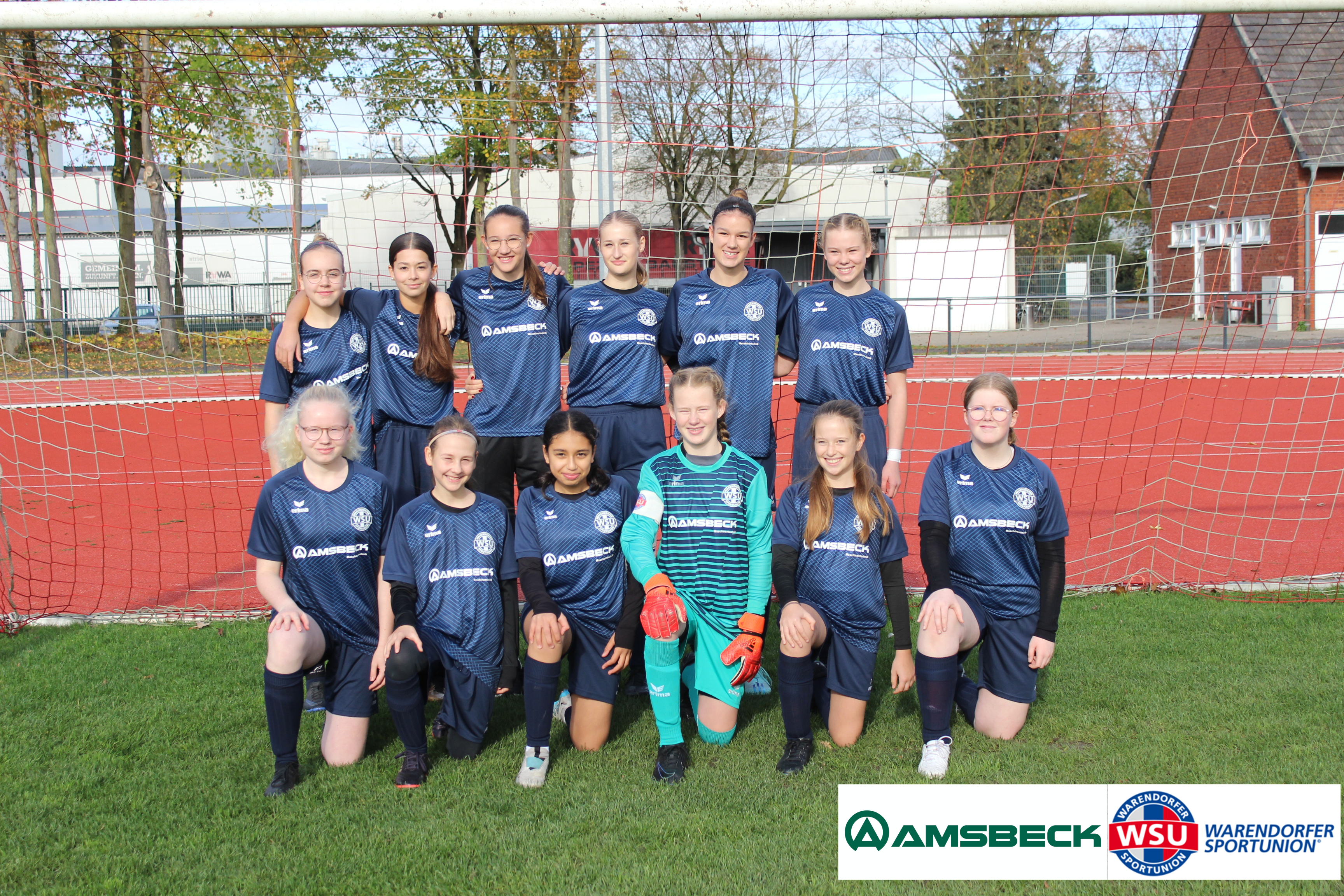 Amsbeck Maschinentechnik GmbH Stolzer Sponsor der U15 C-Juniorinnen der WSU Warendorfer Sport Union