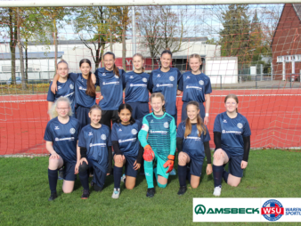 Amsbeck Maschinentechnik GmbH Stolzer Sponsor der U15 C-Juniorinnen der WSU Warendorfer Sport Union